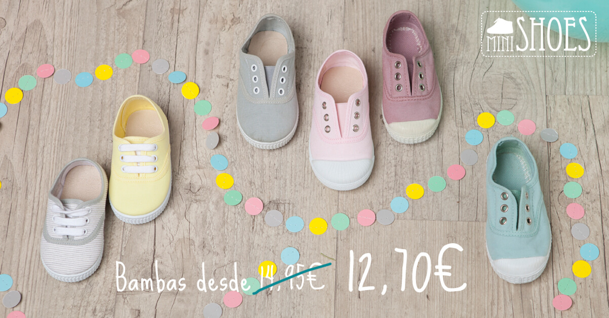 Minishoes discount zapatillas lona